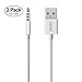 iPod Shuffle Cable, DISDIM 2 Pack 3.5mm Jack/Plug to USB Charger Sync Data Transfer Charging Cable for Apple iPod Shuffle 3rd / 4th / 5th / 6th / 7th Generation
