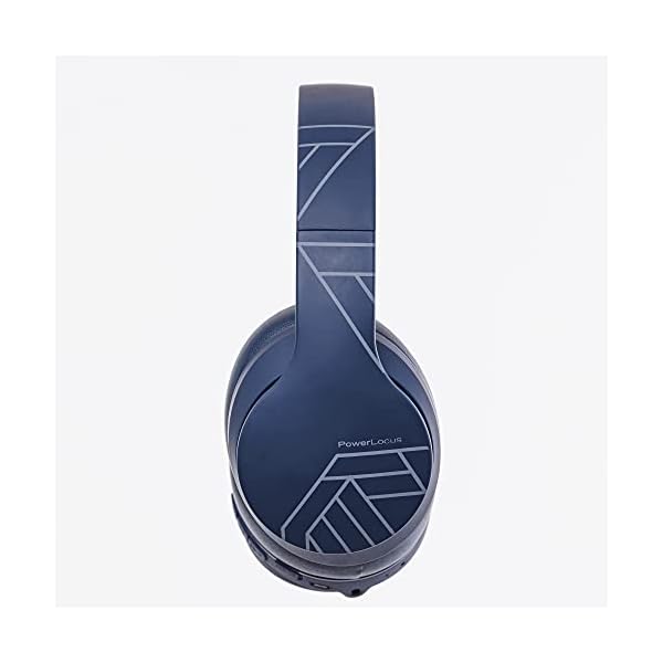 PowerLocus-P6-Bluetooth-Headphones-Over-Ear-Wireless-Headphones-Super-Bass-Hi-Fi-Stereo-Sound-20Hrs-Battery-LifeSoft-Earmuffs-Headphones-with-Mic-Voice-Assistant-for-iPhoneAndroidLaptopsPCTV PowerLocus P6 Bluetooth Headphones Over Ear, Wireless Headphones, Super Bass Hi-Fi Stereo Sound, 20Hrs Battery Life,Soft…
