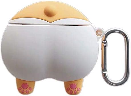 Airpodspro Airpods 用 ケース カバー 犬のお尻 エアポッドケース マスコット かわいい ワイヤレス充電