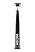Tweezers - Slanted Eyebrow Tweezers - Stainless Steel Tweezers Precision - Bonus eBook Guide to Fabulous Eyebrows (Slant Tip, Matte Black)
