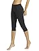 Baleaf Women's and Girl's Yoga Workout Capris Leggings Side Pocket for 5.5