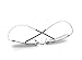 B Titanium Photochromic Polarized Rimless Sunglasses Extreme Discoloration 8.9 g Only