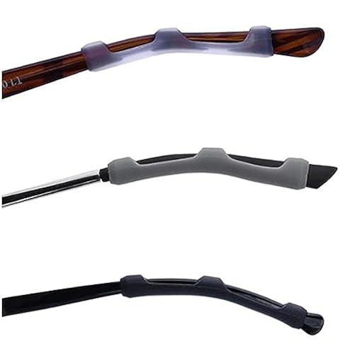 Ear Hook Eyeglass Ear Pads TSV Eyewear Retainers, 20pairs Adhesive