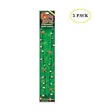 Lotsa Lites Christmas Holiday Flashing Light Bulbs Necklace (Pack of 5)