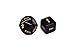 Dodd Unknown 2Pcs Couple Game Role Play Position Adult Party Dice Novelty Couple Gift, Black (Pack of 2)