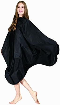 WM BEAUTY Professional Hair Salon Cutting Shampoo Cape with Snap Closure