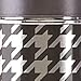 PILOT MR Retro Pop Collection Fountain Pen in Gift Box, Gray Barrel with Houndstooth Accent, Medium Point Stainless Steel Nib, Refillable Black Ink (91435)