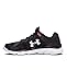 Under Armour Women's Micro G Assert 6, Black (001)/Harmony Red, 7.5