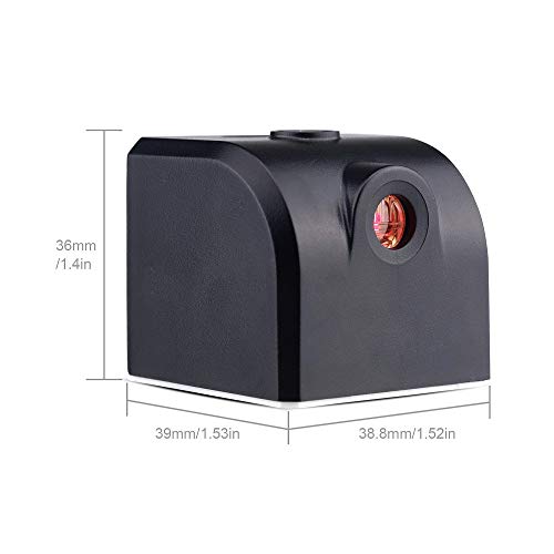 Mini Cross Laser Level Instrument SENREAL Infrared Two-Line Level Instrument Magnet Adsorption+Built-in Rechargeable Lithium Battery