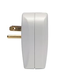 Tripp Lite, estabilizador de corriente de 2 salidas con 4 puertos de carga USB (4,8 A total), cable de 6 pies (TLP26USBB). 1 enchufe + TEL