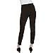 Womens Jeggings basic five pocket denim look twill pant leggings by vault sportswear (medium, black)