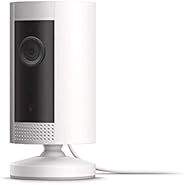 Certified Refurbished Ring Indoor Cam, Compact Plug-In HD security camera with two-way talk, Works with Alexa 