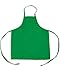 KNG Kids Cooking Apron for Girls and Boys Medium, Kelly Green