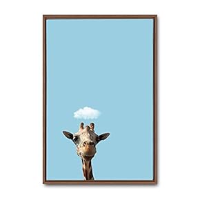 Framed Canvas Wall Art Animals, Flowers, Birds Canvas Prints Home Artwork Decoration for Living Room, Bedroom - 16x24 inches