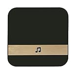 Chime Receiver, Doorbell Receiver for Wi-Fi Video Doorbell, US Plug, Operating at Over 500-feet Range, 52 Ringtones, 4 Adjustable Volume Levels, Alert LED Flash