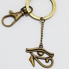 Egyptian Eye of Horus, Keychain,gorgeous Keychain, Mimi Keychain, Eye of Horus Everyday Gift Key Chain, Unique Key Ring Customized Gift