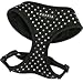 Puppia Dotty Dog Harness Over-The-Head No Pull No Choke Walking Training Adjustable for Small & Medium Dog, Large, Black