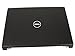 J411J - Dell Studio 1735 1737 17" LCD Back Cover Lid Top Plastic with Hinges - Jet Black - J411J