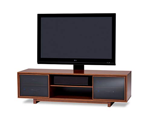 BDI Arena 9972 Freestanding Flat Panel TV Mount for 40-inch to 70-inch TVs, Gloss Black