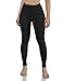 ODODOS Women’s Mid Waisted Tummy Control Yoga Pants,Full-Length Leggings with Inner Pockets,Black,XX-Largethumb 2
