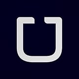 UBER LOGO CAR MAGNETS - 4 x 4 inches Black Black Vehicle Magnet signs. 2 MAGNETS!