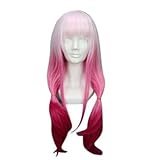 26" Gradient Light Pink to Fushia Cosplay Wig -- Guilty Crown Yuzuriha Inori