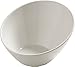 CFS 5554437 Balsam Melamine Angled Salad Bowl, 26 fl. oz, Bavarian Cream