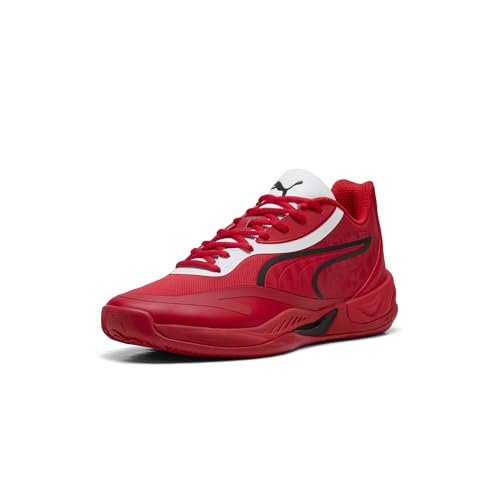 Puma Men's All-Pro Nitro Basketball Shoes, for All Time Red-Black-White AH25, 9