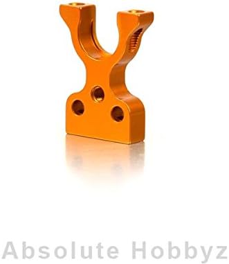 XRAY T4 Aluminum Layshaft Bulkhead Closed L/R - Orange
