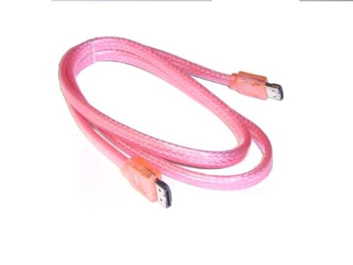 UV eSATA to eSATA Cable RED - 36