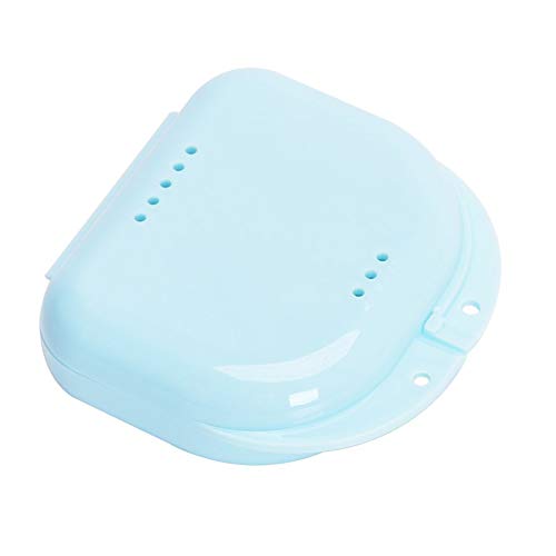Teeth Retainer Case Mouth Guard Container Denture Storage Case