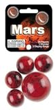 Mega Marbles - MARS MARBLES NET (1 Shooter Marble & 24 Player Marbles)