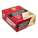 BSN Finish First Protein Crisp Protein Bars, Vanilla Marshmallow, 1.97 Oz, Box Of 12 Bars