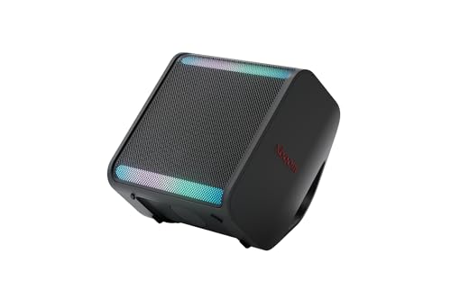 LG xboom Stage 301 by will.i.am, Portable Bluetooth Speaker (Signature Sound, Karaoke & DJ Functions, IPX4, Up to 12 Hours Battery Life), Black [Model Year: 2025]
