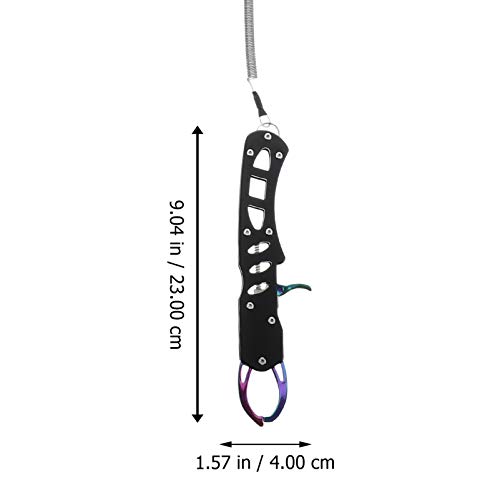 BESPORTBLE Angelzange Angelfisch Greifer Hakenentferner Split Ring Flechtschnurschneider mit Scheide Und Lanyard… – Bild 6
