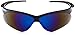Jackson Safety 3000358 Nemesis Safety Glasses Black Frame / Blue Mirror Lens
