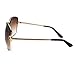 Good Bag Women Non-Polarized UV400 Sunglasses Fashion Oversized Sunglasses, Brown