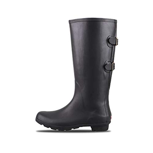 wide leg rain boot