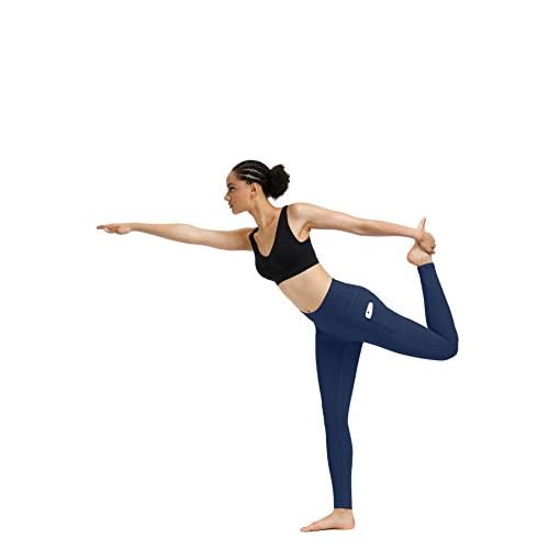 Fengbay 2 Pack High Waist Yoga Pants, Pocket Yoga Pants Tummy Control Workout Running 4 Way Stretch Yoga Leggings - Image 6
