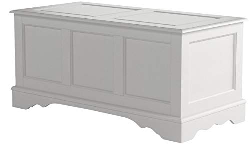 Carolina Chair & Table 4119 AP Camden Hardwood Blanket Chest, Antique Parchment