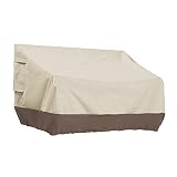 PHI VILLA Patio Bench Cover-Outdoor Loveseat Lounge Cover, Small
