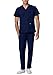 Adar Uniforms, Universal Unisex Scrubs - Unisex Drawstring Scrub Set - 701 - Navy - M