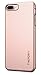 Spigen Thin Fit Designed for Apple iPhone 8 Plus Case (2017) / Designed for iPhone 7 Plus Case (2016) - Rose Gold