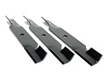 3 Rotary&reg; Mower Bagging Blades Fit AYP/Roper&trade;/Sears&reg;/ Husqvarna&reg; 187256 187255 532187256 GTH26K54T MZ5424S YTH26V56