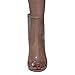 X2B FG97 Women's Ankle High Peep Toe Lucite Heel Bootie Sandals