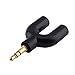 Yosoo 3.5mm Stereo Audio Earphone Headphone 2 Way Splitter Adapter Cable-Gold Plated(Random Color)