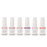 Gelish Mini 9 mL Soak Off Gel 6 Color Nail Polish Set, Spring Petal Collection