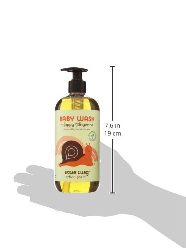Little Twig All Natural Baby Wash, Tangerine, 17 Fluid Oz