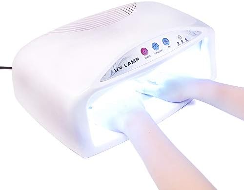 54w Uvランプネイルドライヤーファン付き2 3 5min Uvランプ爪用硬化ゲル