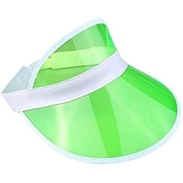 Zacharias Cotton Visors Tennis Cap 2-Pack - Adjustable Unisex Sun Visor, Pink & Red